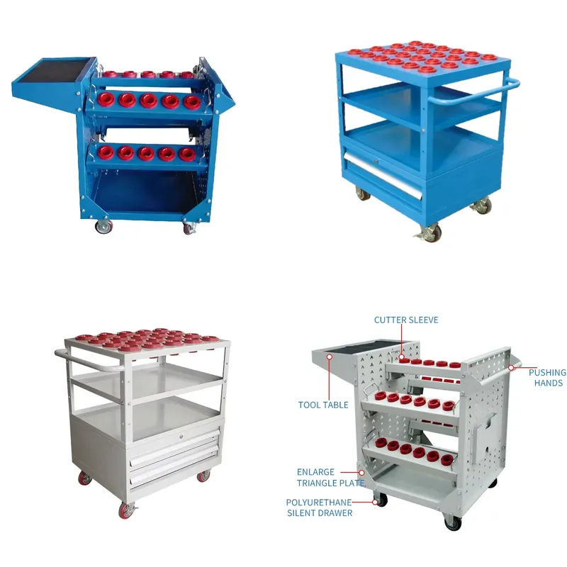 Workshop Tools Trolley - عربة تخزين أدوات CNC متينة للورشة