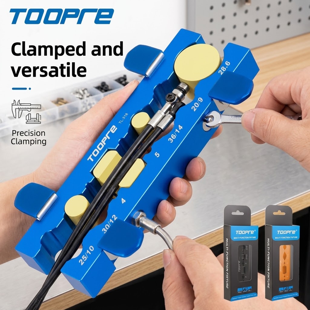 Workshop Tools Vice - أداة تثبيت عالمية للدراجات من TOOPRE،