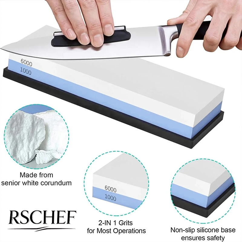 المشحذ شحذ الحجارة المهنية سكي - مراجعة Sharpening Stone Whetstone وسعره