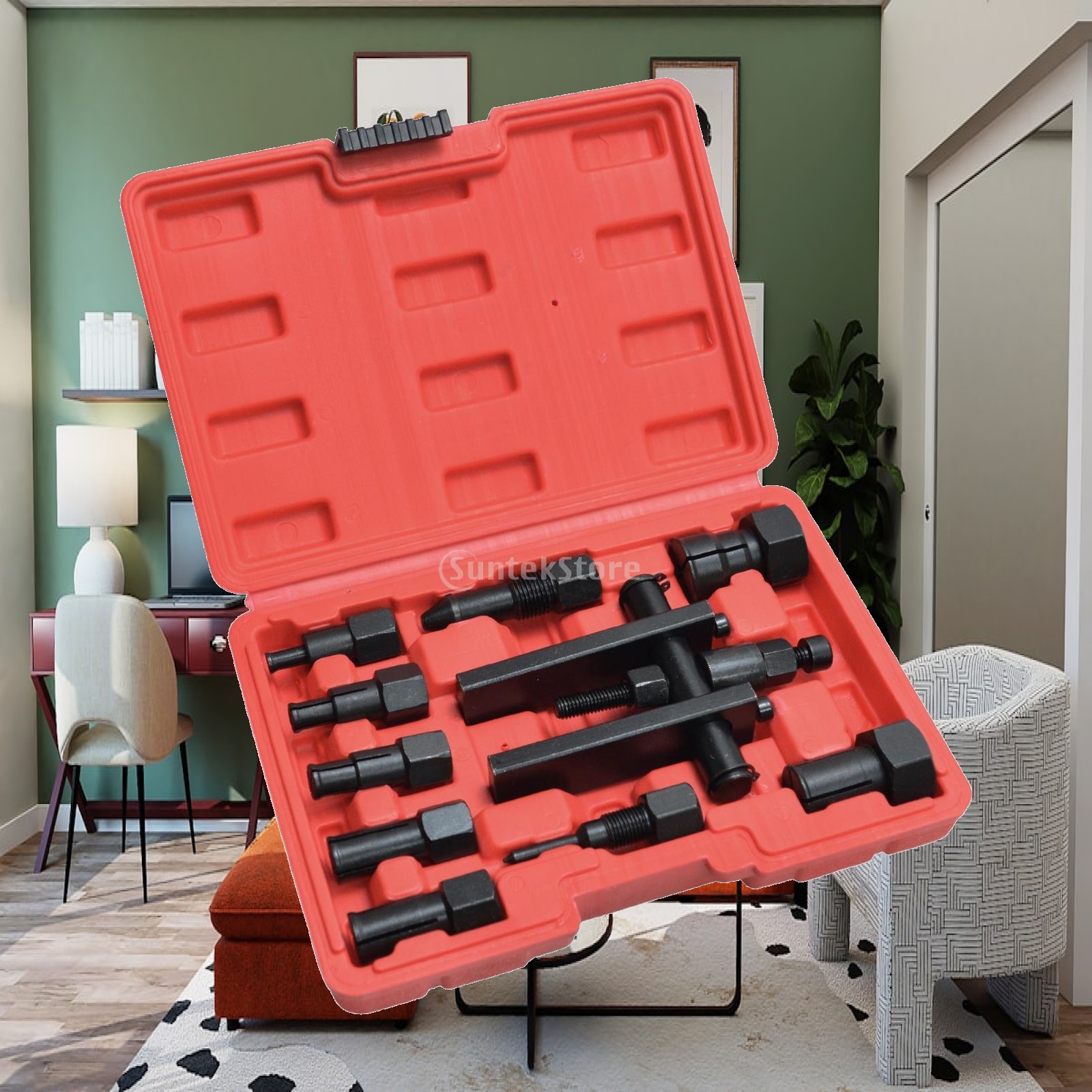 أداة سحب محامل الدراجات الناري - مراجعة Workshop Tools Kit وسعره