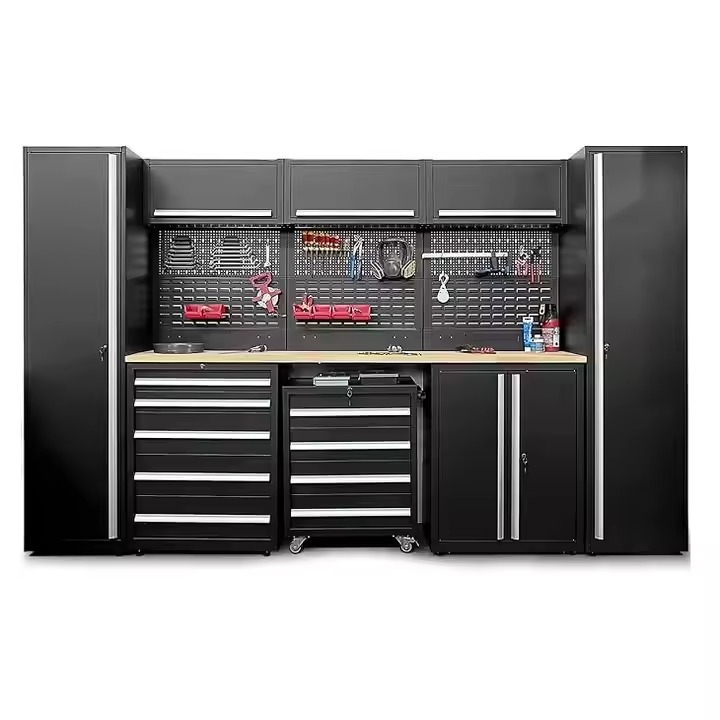 مجموعة خزانة أدوات العمل المتي - مراجعة Workshop Tools Trolley وسعره