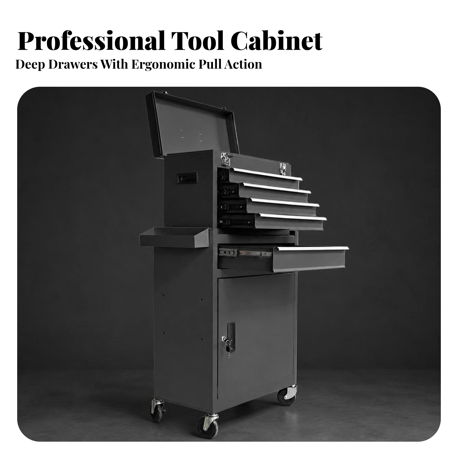 عربة أدوات مزودة بعجلات وقفل ب - مراجعة Workshop Tools Trolley وسعره