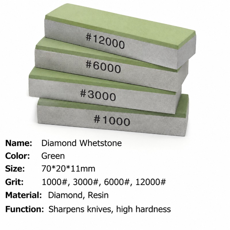 حجر شحذ ماسي فائق النعومة عالي - مراجعة Sharpening Stone Whetstone وسعره